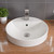 EAGO BA141 18" Round Ceramic Above Mount Bathroom Basin Vessel Sink