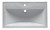 ALFI EAGO White Ceramic 32"x19" Rectangular Drop In Sink - BH001