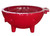 ALFI Red Wine FireHotTub The Round Fire Burning Portable Outdoor Hot Bath Tub - FireHotTub-RW