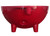 ALFI Red Wine FireHotTub The Round Fire Burning Portable Outdoor Hot Bath Tub - FireHotTub-RW