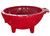 ALFI Red Wine FireHotTub The Round Fire Burning Portable Outdoor Hot Bath Tub - FireHotTub-RW