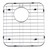 ALFI Right Solid Stainless Steel Kitchen Sink Grid 13.75" x 15" - GR512R
