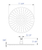 Alfi LED12R-PC Polished Chrome 12" Round Multi Color LED Rain Shower Head