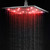 Alfi LED12S-PC Polished Chrome 12" Square Multi Color LED Rain Shower Head