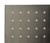 ALFI Brushed Nickel 16" Square Multi Color LED Rain Shower Head - LED16S-BN