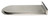 ALFI Brushed Nickel 10" Wall-Mounted Square Waterfall Rain Shower Head - RAIN10RW-BN