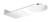ALFI Polished Chrome 10" Wall-Mounted Square Waterfall Rain Shower Head - RAIN10RW-PC