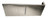 ALFI Brushed Nickel 24 inch x 10 inch Wall-Mounted Square Waterfall Rain Shower Head - RAIN10SW-BN