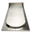 ALFI Brushed Nickel 24 inch x 10 inch Wall-Mounted Square Waterfall Rain Shower Head - RAIN10SW-BN