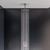 ALFI 12" Oval Brushed Solid Stainless Steel Ultra Thin Rain Shower Head - RAIN128-BSS