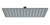 ALFI Solid Polished Stainless Steel 12" Square Ultra Thin Rain Shower Head - RAIN12S-PSS