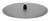 ALFI Matte Black Stainless Steel 16" Round Ultra-Thin Rain Shower Head - RAIN16R-BM