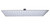 ALFI Solid Brushed Stainless Steel 16" Square Ultra Thin Rain Shower Head - RAIN16S-BSS