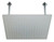 ALFI 20" Square Polished Solid Stainless Steel Ultra Thin Rain Shower Head - RAIN20S-PSS