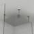 ALFI 24" Square Polished Solid Stainless Steel Ultra Thin Rain Shower Head - RAIN24S-PSS