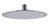 ALFI Solid Polished Stainless Steel 8" Round Ultra Thin Rain Shower Head - RAIN8R-PSS