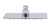 Alfi RAIN8S-PSS Solid Polished Stainless Steel 8" Square Ultra Thin Rain Shower Head