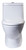 ALFI EAGO Modern Dual Flush One Piece Eco-Friendly High Efficiency Low Flush Ceramic Toilet - TB346