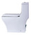 ALFI EAGO Dual Flush One Piece Eco-Friendly High Efficiency Low Flush Ceramic Toilet - TB356
