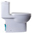 EAGO TB359 Dual Flush One Piece Eco-Friendly High Efficiency Low Flush Ceramic Toilet