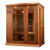 Golden Designs Maxxus 3-Person Low EMF (Under 8MG) FAR Infrared Sauna (Canadian Red Cedar) - MX-K306-01 CED