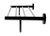 Alfi AB9538-BM Black Matte 26" Towel Bar & Shelf