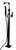 Alfi AB2180-BM Black Matte Single Lever Floor Mounted Tub Filler Faucet + Mixer w Hand Held Shower Head