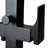 ALFI Black Matte Single Lever Floor Mounted Tub Filler Faucet + Mixer w Hand Held Shower Head - AB2180-BM