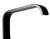 ALFI Black Matte Single Lever Floor Mounted Tub Filler Faucet + Mixer w Hand Held Shower Head - AB2180-BM