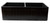 ALFI Black Matte Smooth Apron 33" x 18" Double Bowl Fireclay Farmhouse Sink - ABF3318D-BM