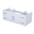 Lexora Geneva 48" Glossy White Wall Mount Vanity Cabinet Cabinet Only