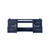 Lexora Geneva 48" Navy Blue Wall Mount Vanity Cabinet Cabinet Only