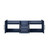 Lexora Geneva 60" Navy Blue Wall Mount Vanity Cabinet Cabinet Only