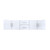 Lexora Geneva 80" Glossy White Wall Mount Vanity Cabinet Cabinet Only