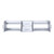 Lexora Geneva 80" Glossy White Wall Mount Vanity Cabinet Cabinet Only