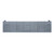 Lexora Geneva 84" Dark Grey Wall Mount Vanity Cabinet Cabinet Only