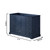 Lexora Dukes 48" Navy Blue Vanity Cabinet Only