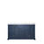 Lexora Dukes 60" Navy Blue Double Vanity Cabinet, White Carrara Marble Top, White Square Sinks and no Mirror Lexora Dukes 60" Navy Blue Double Vanity Cabinet, White Carrara Marble Top, White Square Sinks and no Mirror