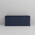 Lexora Dukes 84" Navy Blue Vanity Cabinet Cabinet Only