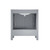 Lexora Jacques 30" Distressed Grey Single Vanity, White Carrara Marble Top, White Square Sink and 28" Mirror w/ Faucet