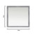 Lexora Jacques 36" Distressed Grey Single Vanity, White Carrara Marble Top, White Square Sink and 34" Mirror w/ Faucet - Left Version