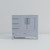 Lexora Jacques 36" Dark Grey Single Vanity Cabinet, White Carrara Marble Top, White Square Sink and no Mirror - Right Version