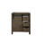 Lexora Marsyas 30" Rustic Brown Vanity Cabinet Only