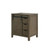 Lexora Marsyas 30" Rustic Brown Vanity Cabinet Cabinet Only