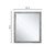 Lexora Marsyas 30" Ash Grey Single Vanity, White Quartz Top, White Square Sink and 28" Mirror w/ Faucet