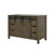 Lexora Marsyas 48" Rustic Brown Vanity Cabinet Cabinet Only