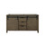 Lexora Marsyas 60" Rustic Brown Vanity Cabinet Cabinet Only