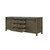 Lexora Marsyas 84" Rustic Brown Vanity Cabinet Cabinet Only