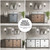 Lexora Ziva 30" White Single Vanity Cabinet, Cultured Marble Top, White Square Sink and no Mirror