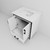 Lexora Ziva 30" White Single Vanity Cabinet, Cultured Marble Top, White Square Sink and no Mirror